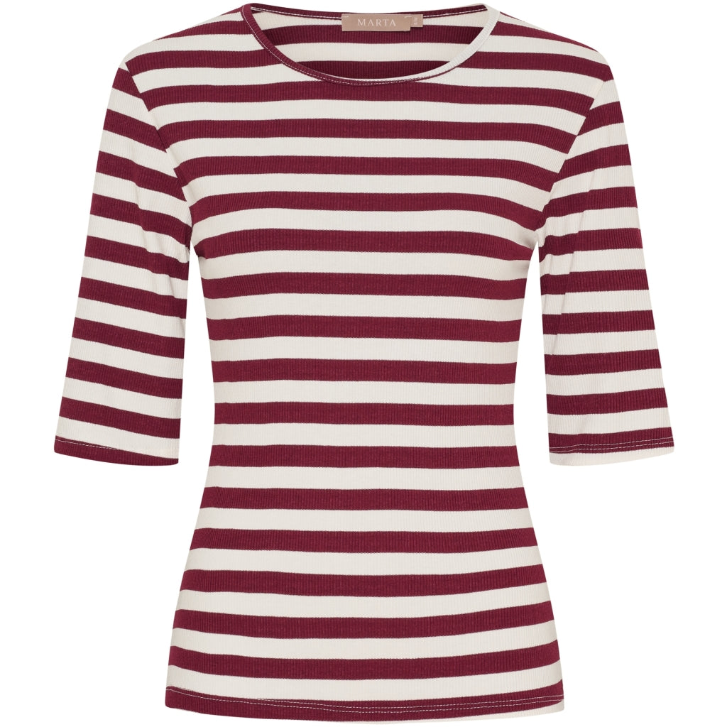 MARTA DU CHATEAU Marta du Chateau dame T-Shirt MdcNena 7524 T-shirt Vino