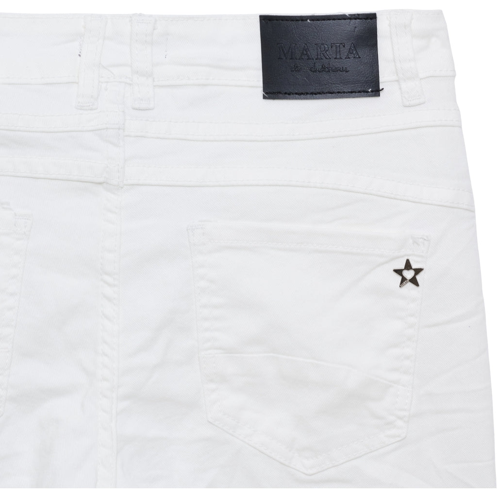MARTA DU CHATEAU MdcNora Jeans Jeans White