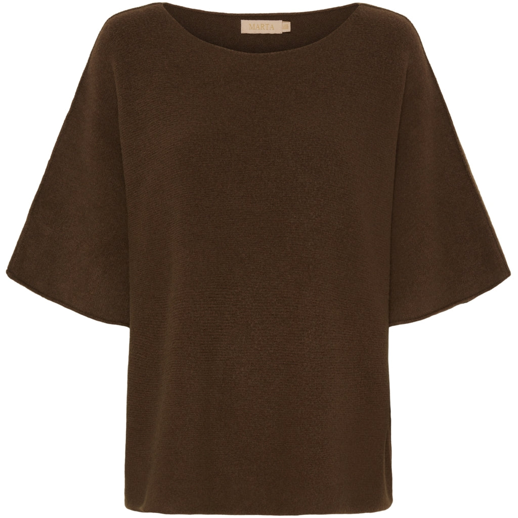 MARTA DU CHATEAU MdcSia Knit Knit Brown
