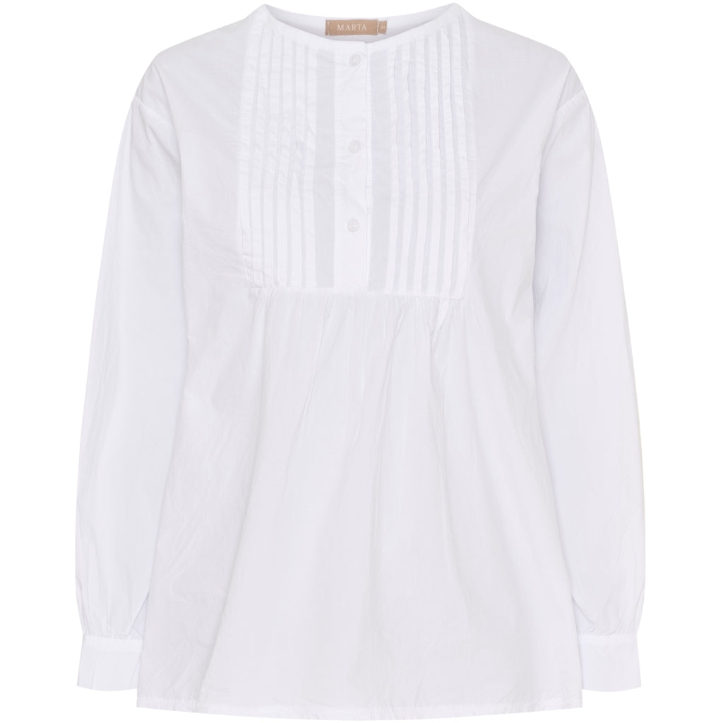 MARTA DU CHATEAU Marta du Chateau dame bluse MdcSoraya 258013 Shirt White