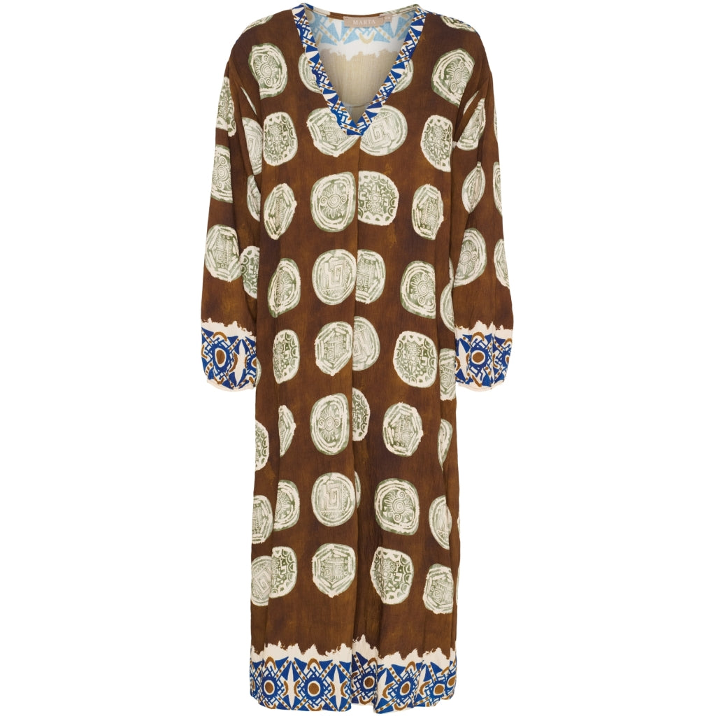 MARTA DU CHATEAU MdcVivienne Dress Dress MarroneHC0034