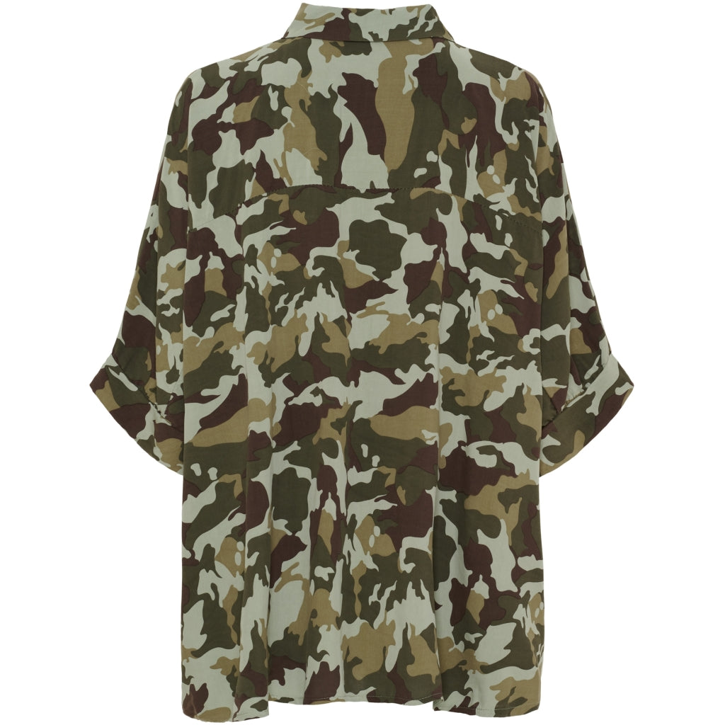 MARTA DU CHATEAU Marta du Chateau dame skjorte MdcZenobia 7487 Shirt Camo