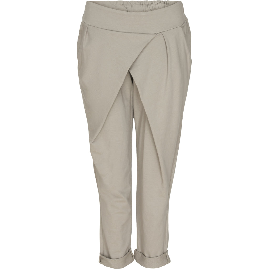 MARTA DU CHATEAU Bukser med elastik Restudsalg Beige