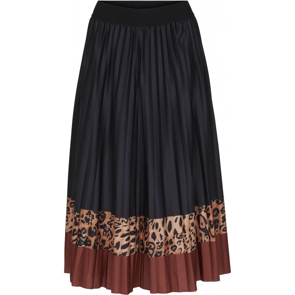 MARTA DU CHATEAU Flerfarvet nederdel Restudsalg Black