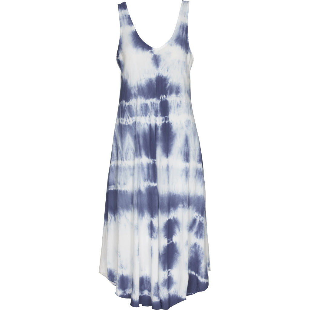 MARTA DU CHATEAU Kjole med farvet mønster Dress Blue