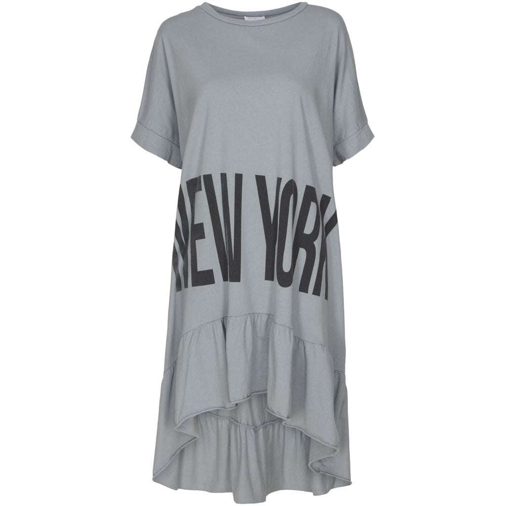 MARTA DU CHATEAU Kjole med skrift Dress D.Grey