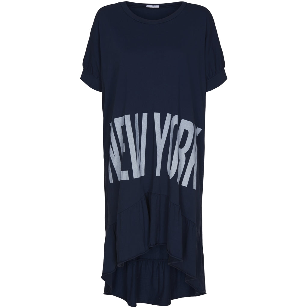 MARTA DU CHATEAU Kjole med skrift Dress Navy