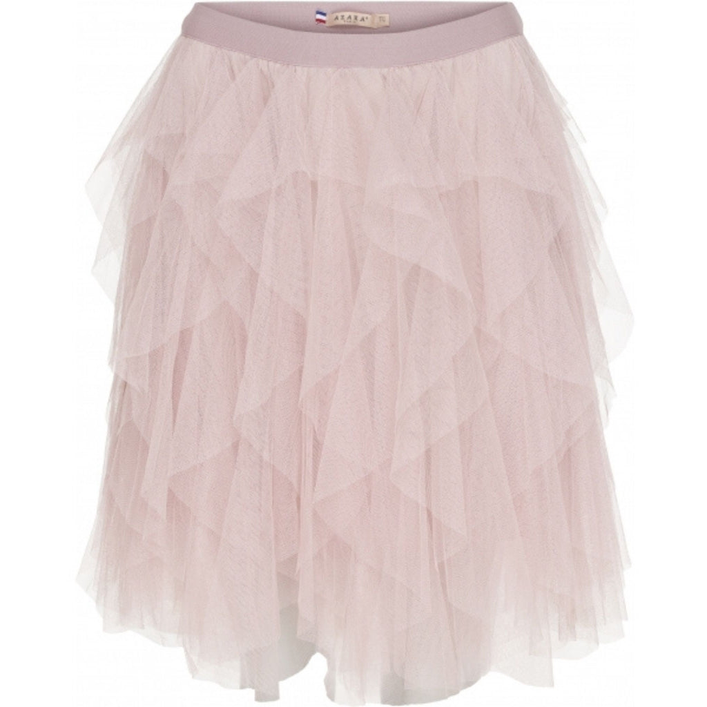 MARTA DU CHATEAU Kort tylnederdel med elastik Restudsalg Dark Pink