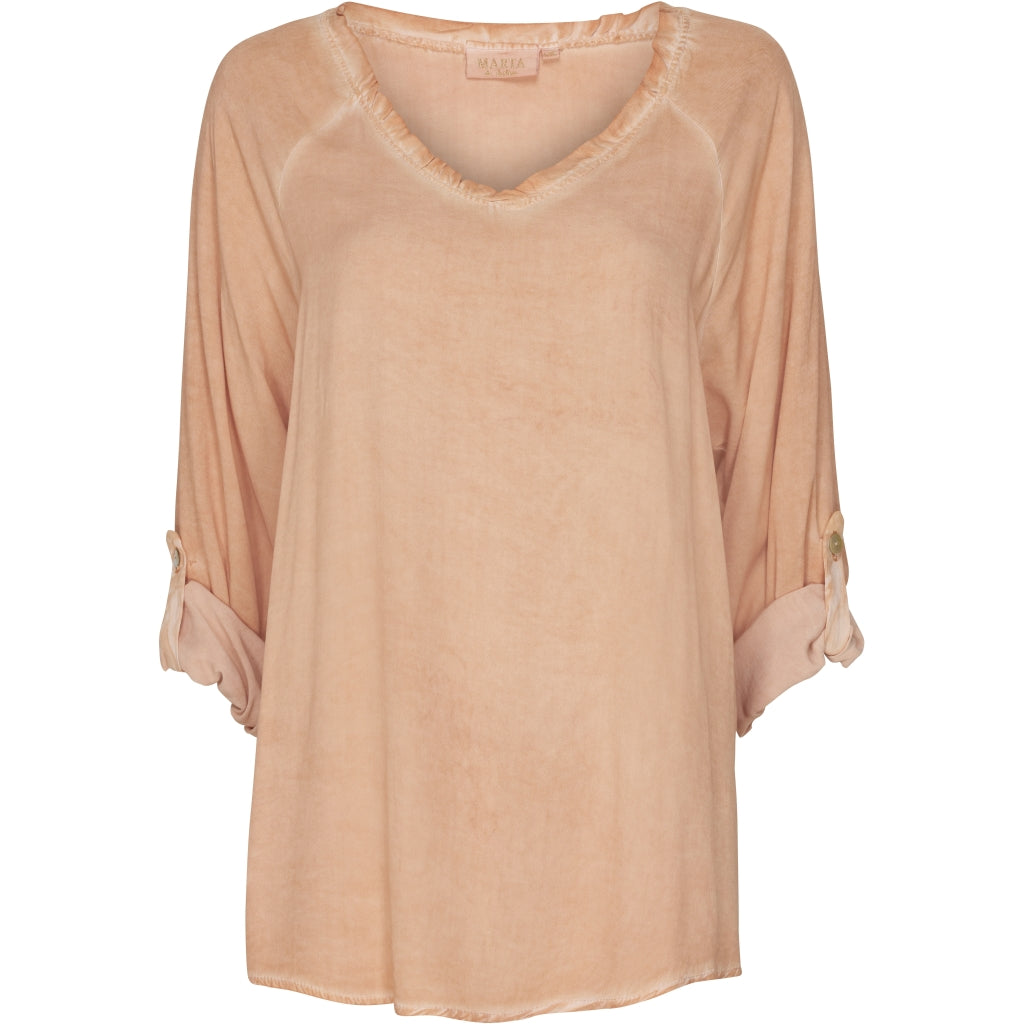 MARTA DU CHATEAU Langærmet bluse Restudsalg Orange