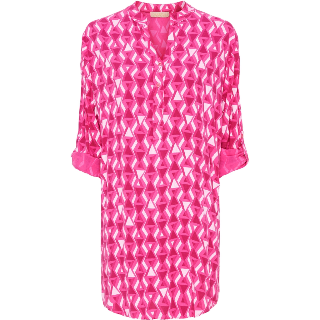 MARTA DU CHATEAU Marta Du Chateau dame Tunika 0303-3 Restudsalg Fuxia