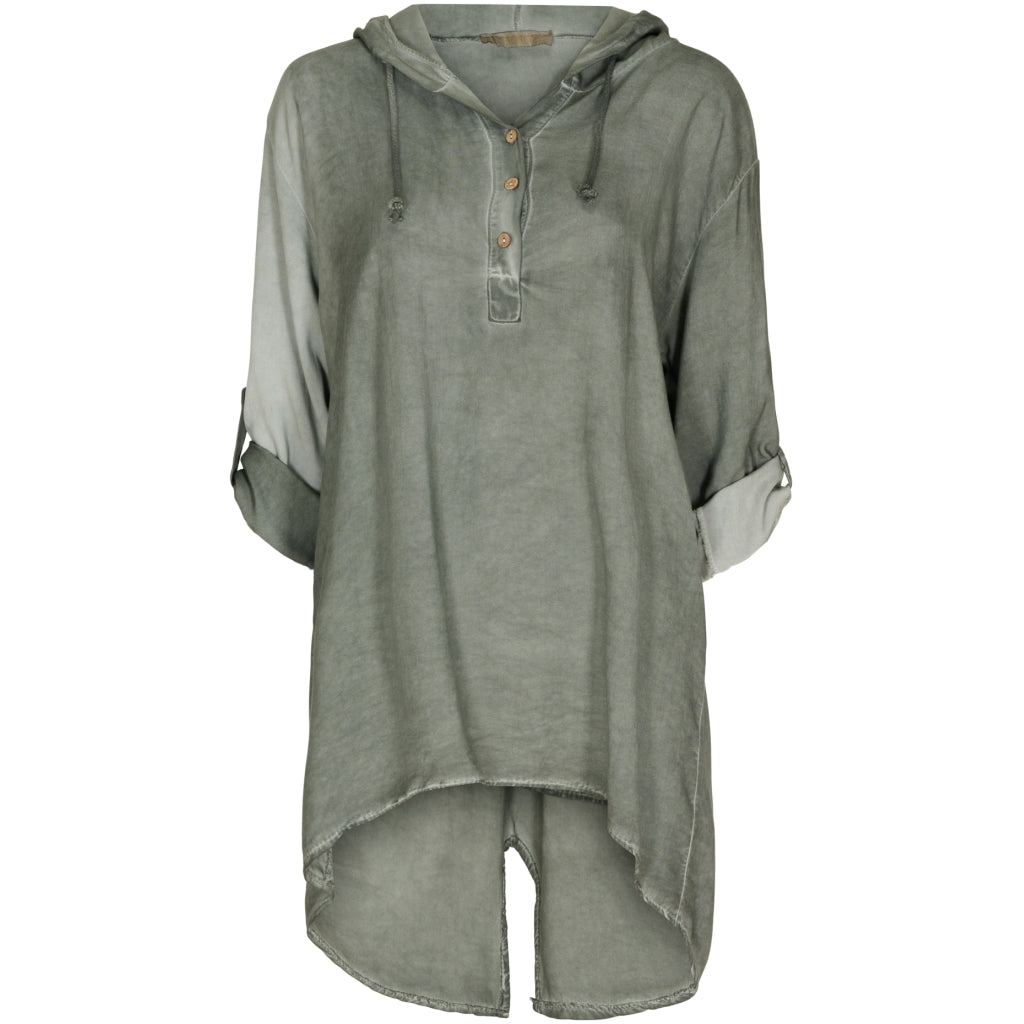 MARTA DU CHATEAU Marta Du Chateau dame Tunika 3125 Cold Wash Restudsalg Cold Wash Safari