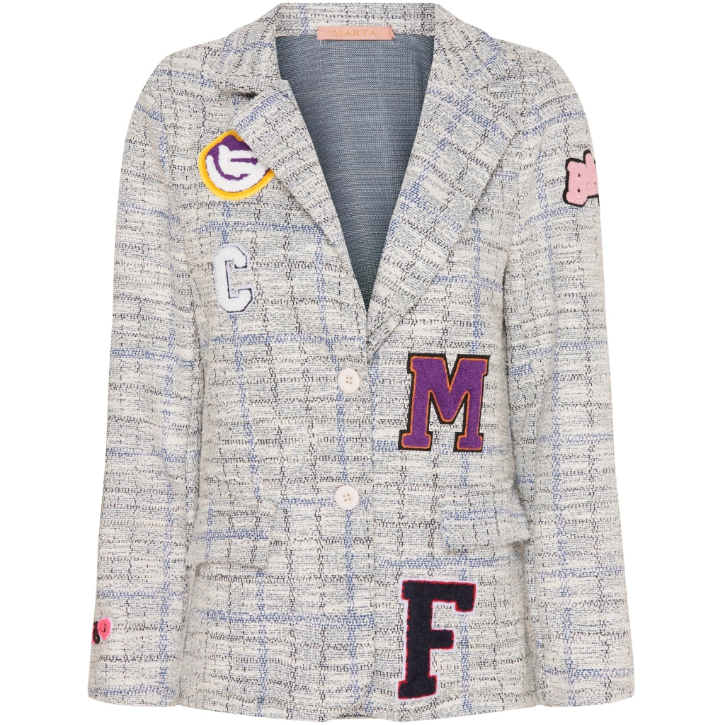 MARTA DU CHATEAU Marta Du Chateau dame blazer 523109-693 Restudsalg Blue