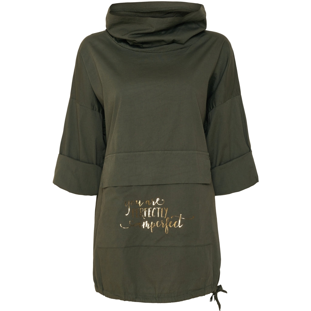 MARTA DU CHATEAU Marta Du Chateau dame bluse - 4899 Restudsalg Military