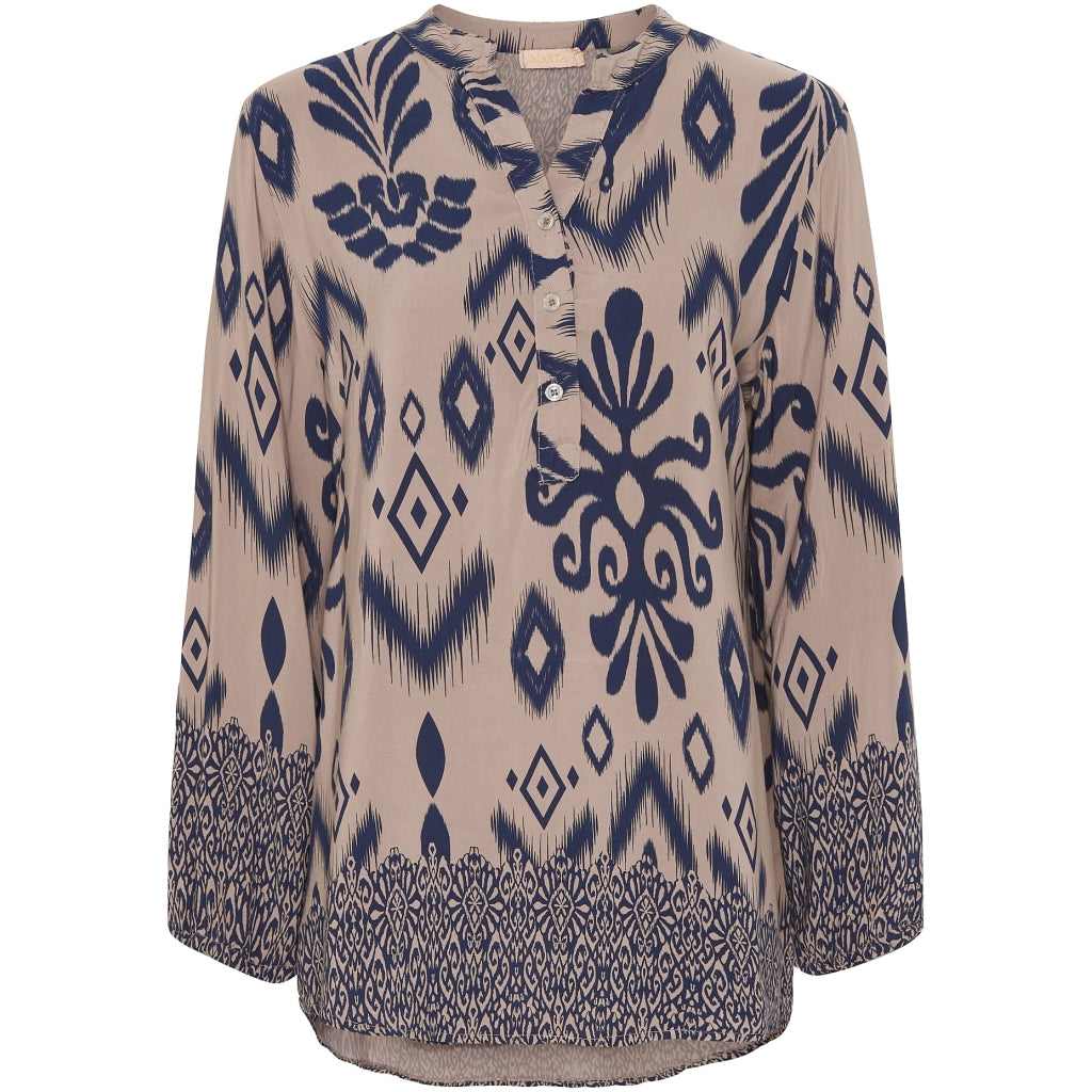MARTA DU CHATEAU Marta Du Chateau dame bluse 2260 Restudsalg Fango Diamond