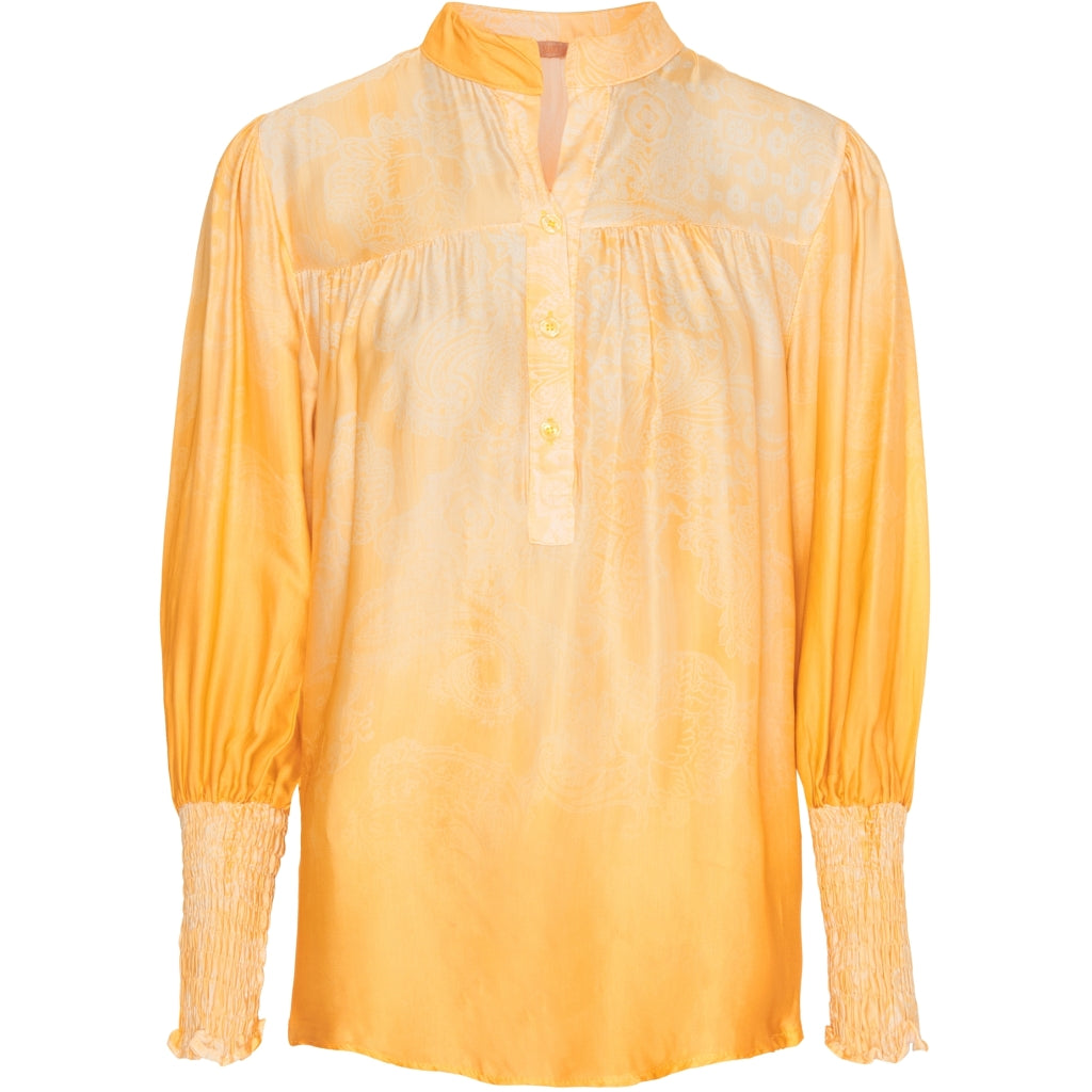 MARTA DU CHATEAU Marta Du Chateau dame bluse 5409 Restudsalg Champagne