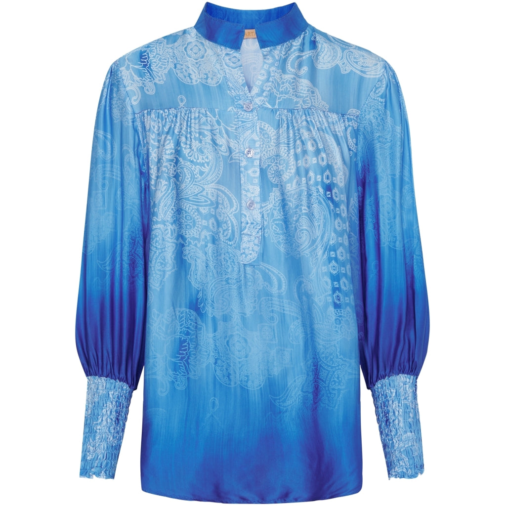 MARTA DU CHATEAU Marta Du Chateau dame bluse 5409 Restudsalg Light blue