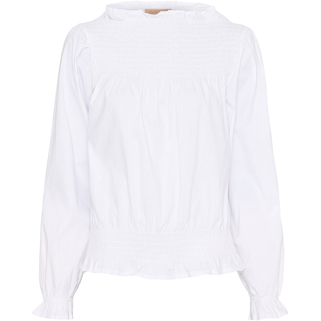 MARTA DU CHATEAU Marta Du Chateau dame bluse 5523 Shirt White