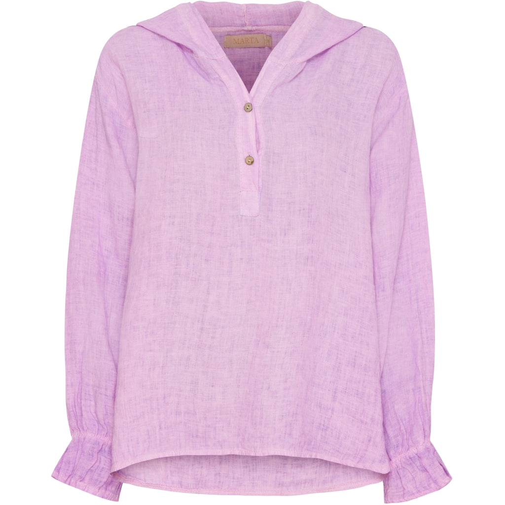 MARTA DU CHATEAU Marta Du Chateau dame bluse 5604 Restudsalg Lilac
