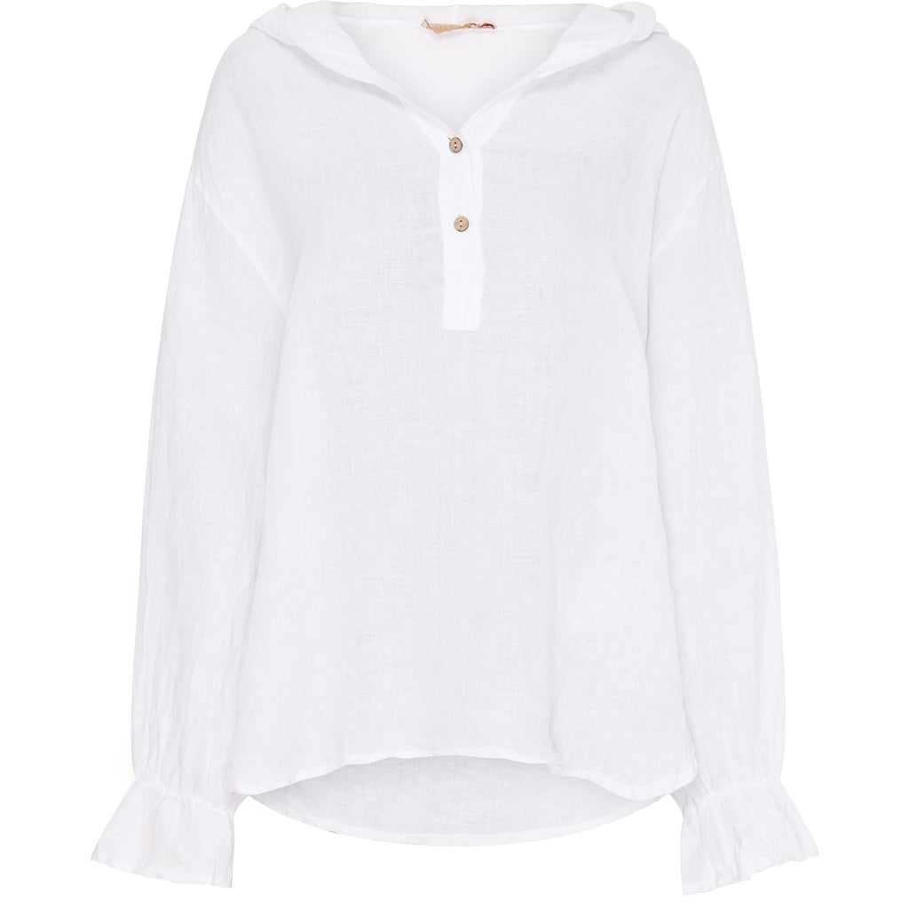 MARTA DU CHATEAU Marta Du Chateau dame bluse 5604 Restudsalg White