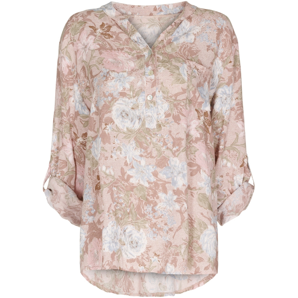 MARTA DU CHATEAU Marta Du Chateau dame bluse 8053 Flower Restudsalg Rose Flower