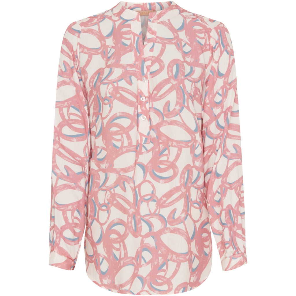 MARTA DU CHATEAU Marta Du Chateau dame bluse MdcAstrid 8128 Shirt Rosa4100