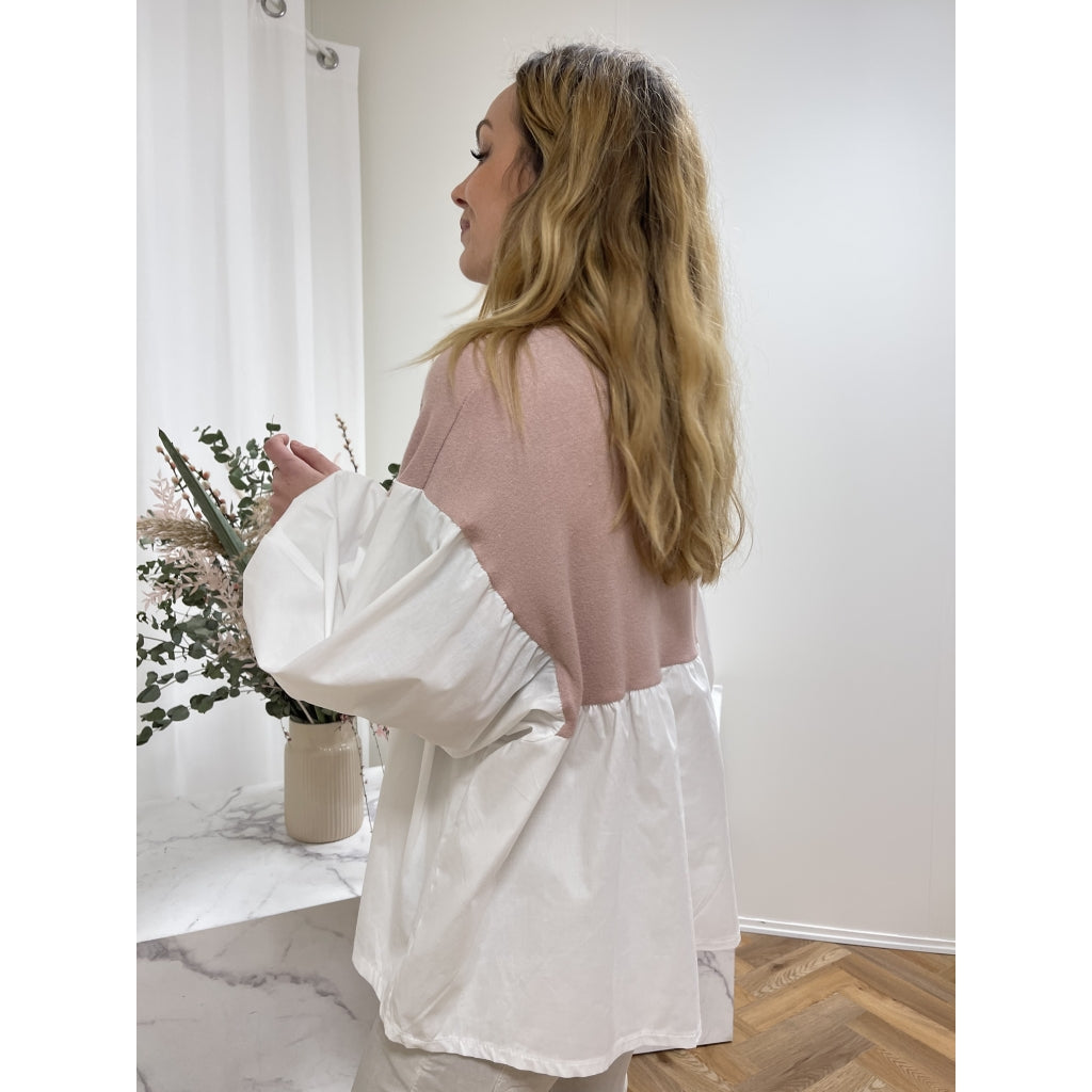 MARTA DU CHATEAU Marta Du Chateau dame bluse 82010 Restudsalg Pink