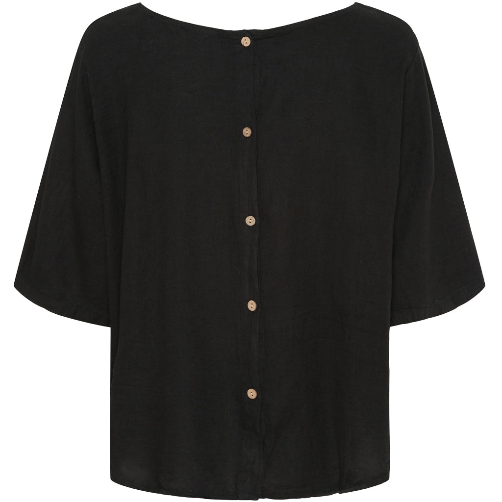 MARTA DU CHATEAU Marta Du Chateau dame bluse 83428 Blouse Black New