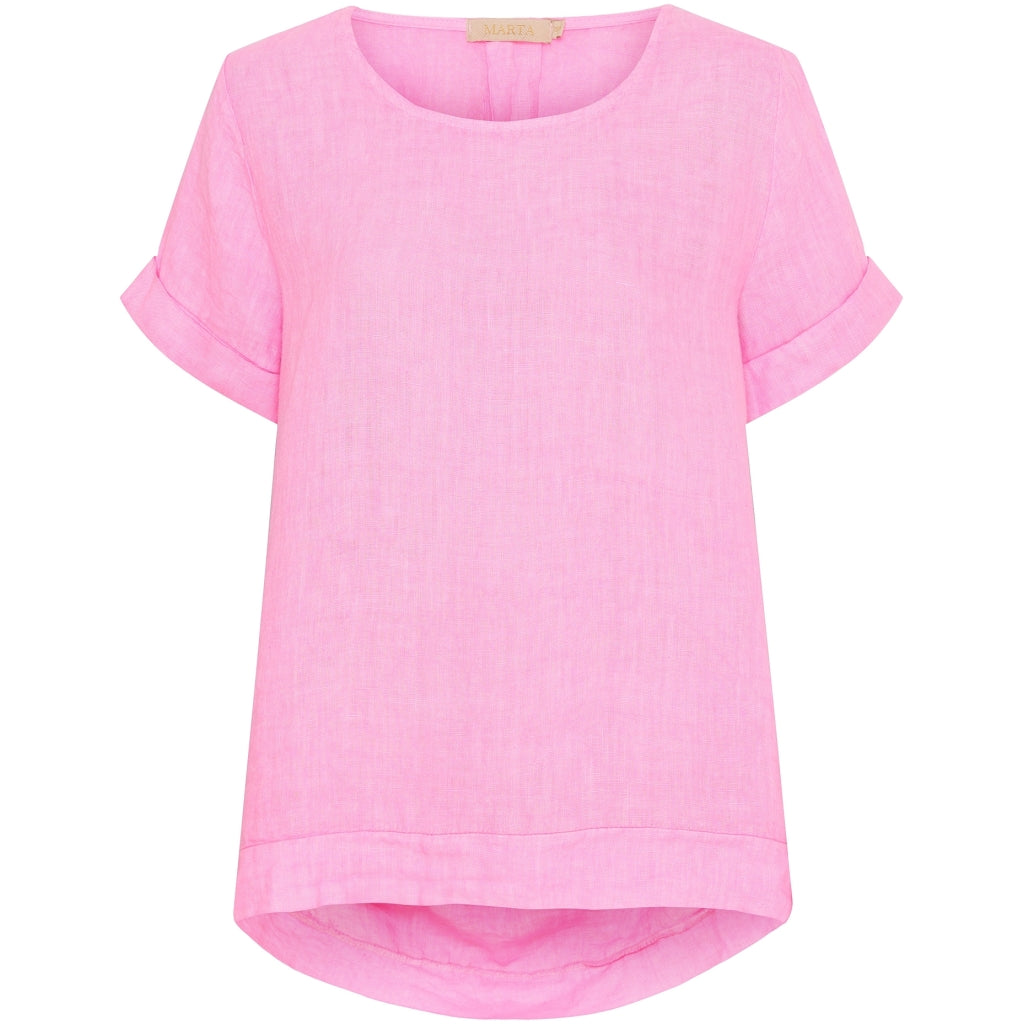 MARTA DU CHATEAU Marta Du Chateau dame bluse MdcNatalie 83893 Blouse Rosa baby3492