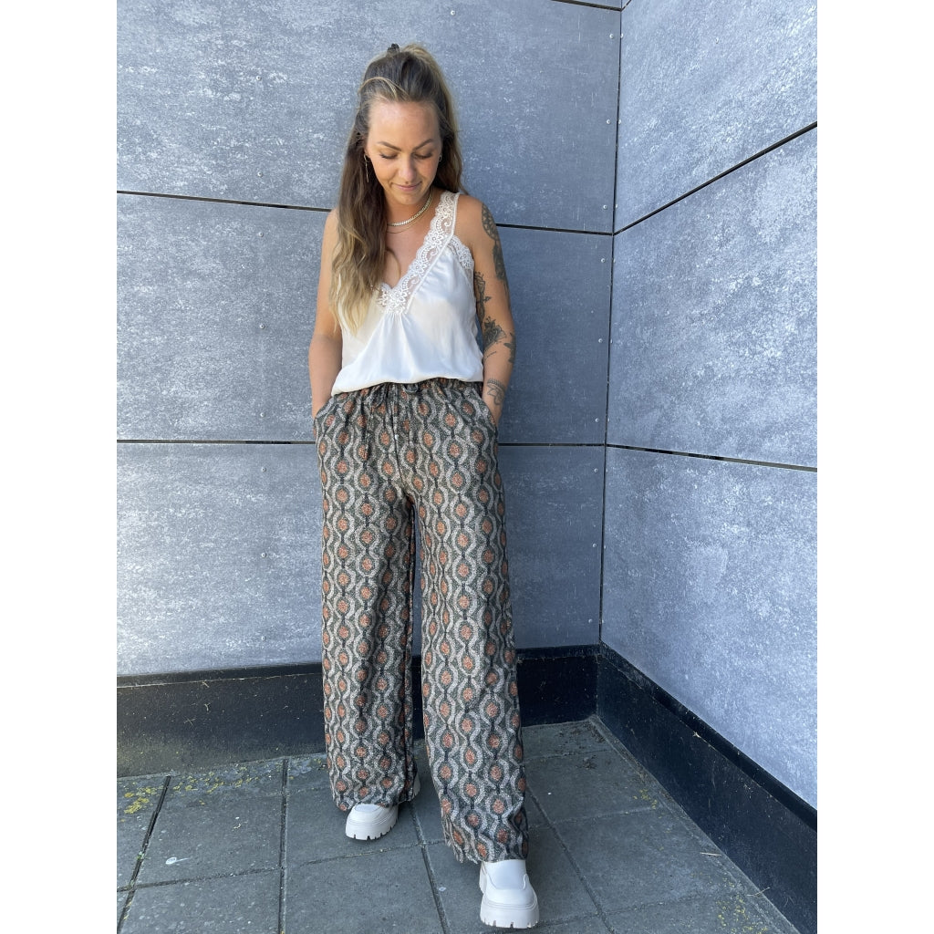 MARTA DU CHATEAU Marta Du Chateau dame bukser 9897YQ Pant Military