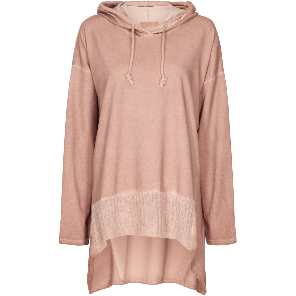MARTA DU CHATEAU Marta Du Chateau dame hoodie D2686 Restudsalg Cipria rose