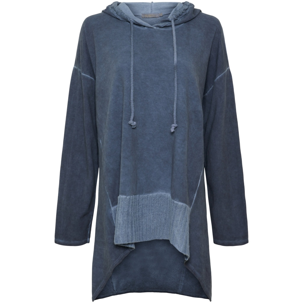 MARTA DU CHATEAU Marta Du Chateau dame hoodie D2686 Restudsalg Navy