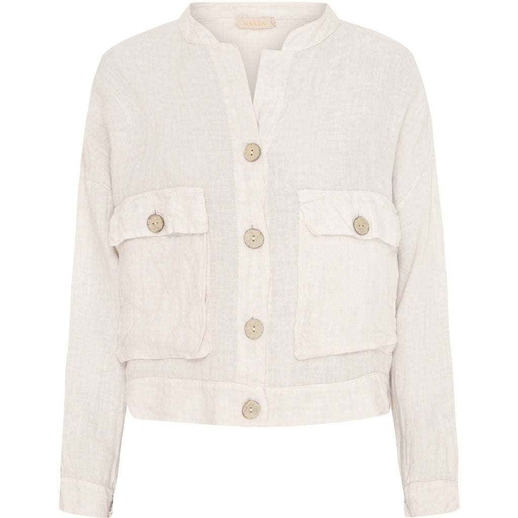 MARTA DU CHATEAU Marta Du Chateau dame jakke 83750-1 Restudsalg SS Sabbia1752