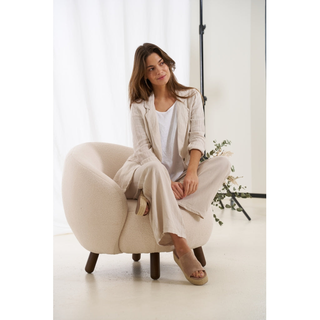 MARTA DU CHATEAU Marta Du Chateau dame jakke 93548 Jacket Sabbia1752