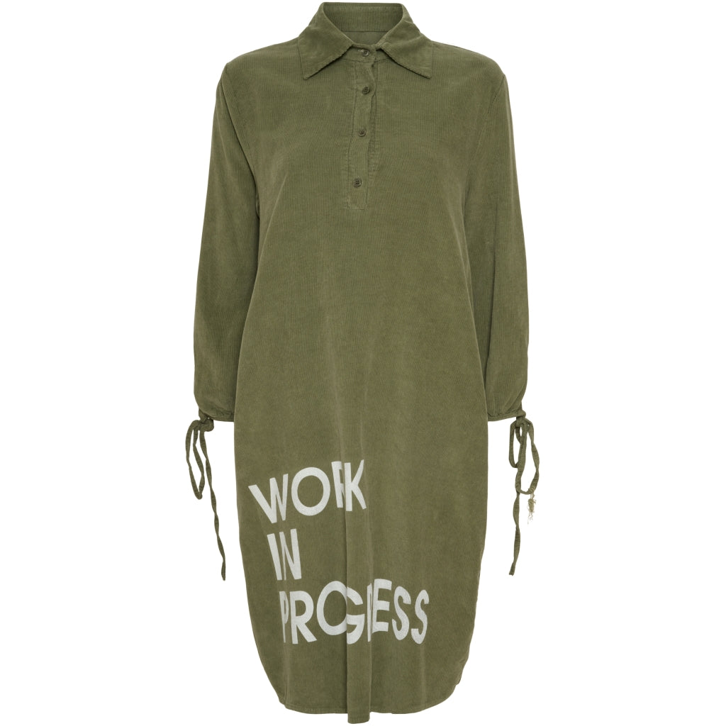 MARTA DU CHATEAU Marta Du Chateau dame kjole 1516 Grigio Dress Col/Size