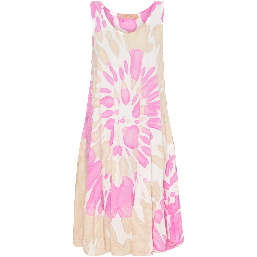 MARTA DU CHATEAU Marta Du Chateau dame kjole 20822 Dress Fuxia