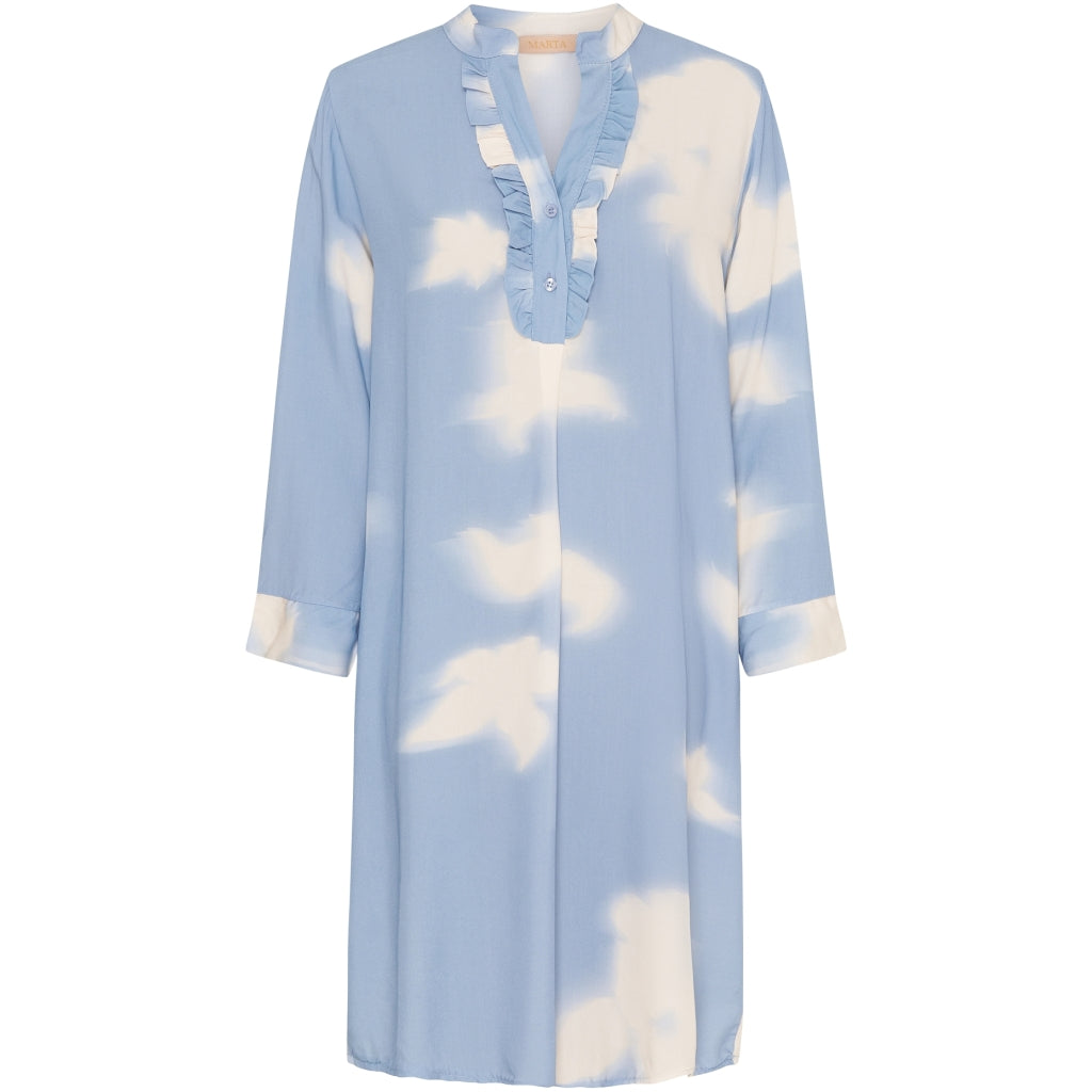 MARTA DU CHATEAU Marta Du Chateau dame kjole 2604B Dress Celeste020