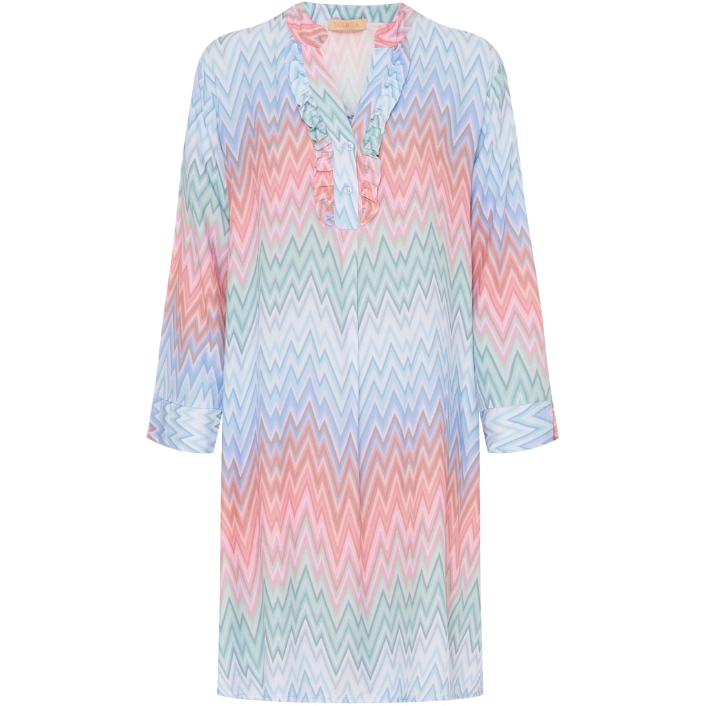 MARTA DU CHATEAU Marta Du Chateau dame kjole 2604B Dress Jeans0481