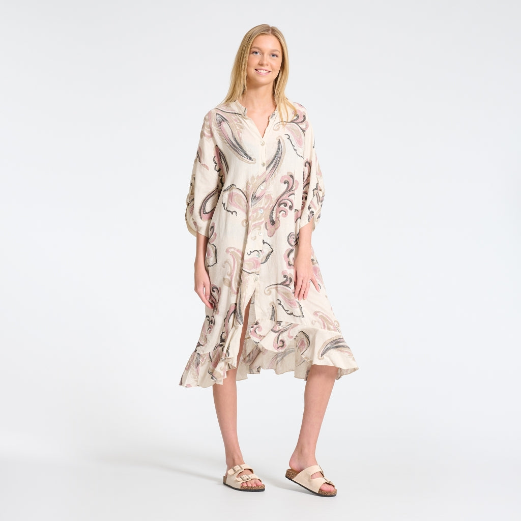 MARTA DU CHATEAU Marta Du Chateau dame kjole 3798B Dress Sabbia