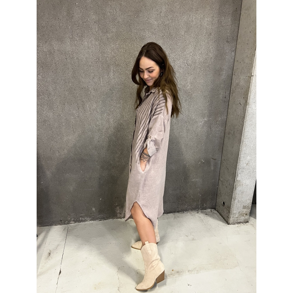 MARTA DU CHATEAU Marta Du Chateau dame kjole 4067D-A Dress Rose