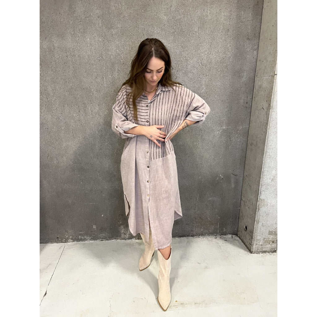 MARTA DU CHATEAU Marta Du Chateau dame kjole 4067D-A Dress Rose