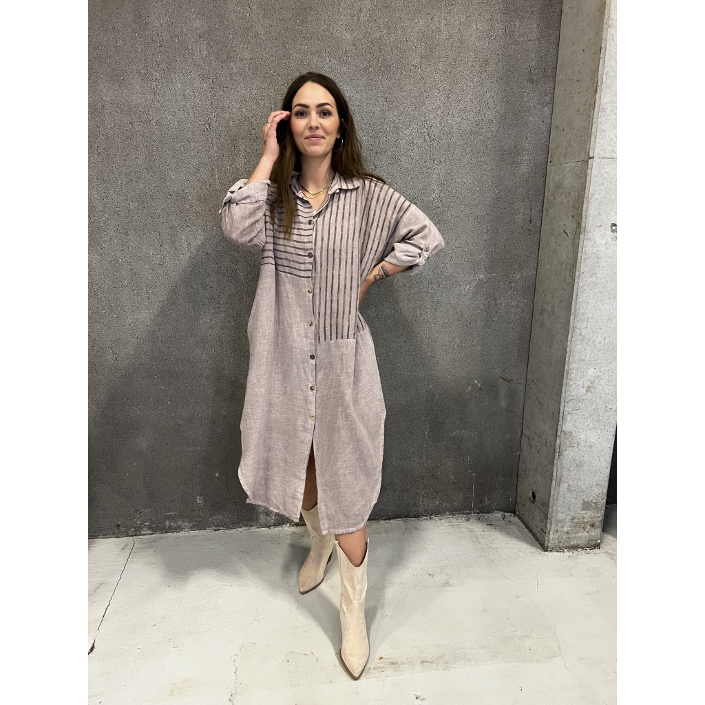 MARTA DU CHATEAU Marta Du Chateau dame kjole 4067D-A Dress Rose