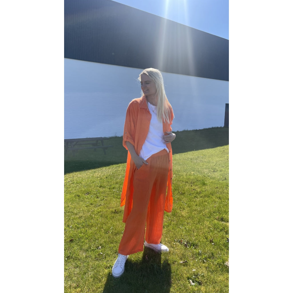 MARTA DU CHATEAU Marta Du Chateau dame kjole 5149 Dress Arancio