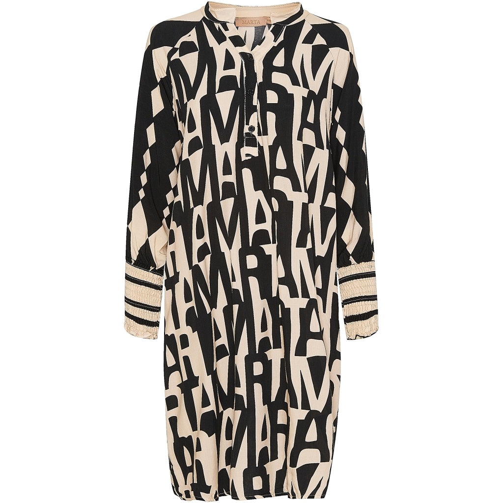 MARTA DU CHATEAU Marta Du Chateau dame kjole 5378 Dress Beige