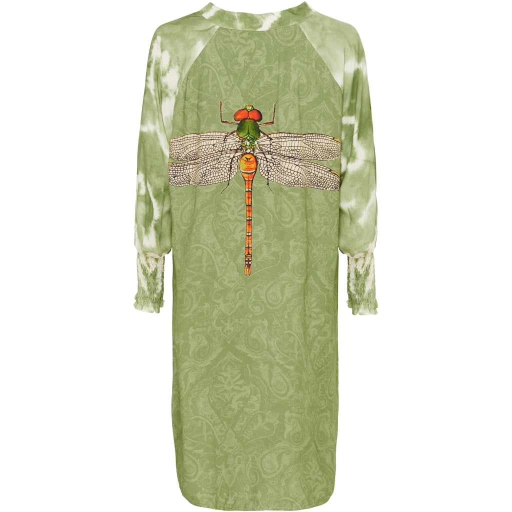 MARTA DU CHATEAU Marta Du Chateau dame kjole 5378 Dress Dragonfly Kaki