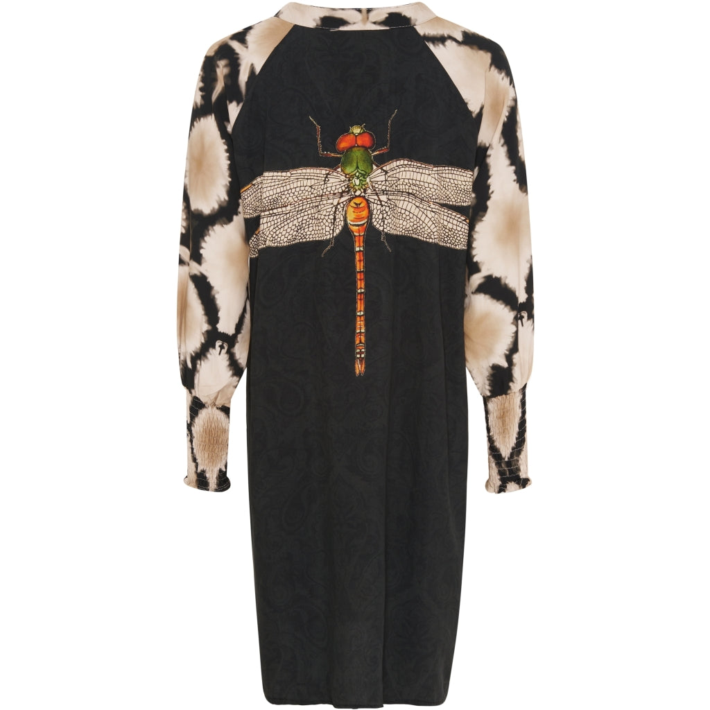 MARTA DU CHATEAU Marta Du Chateau dame kjole 5378 Dress Nero Dragonfly