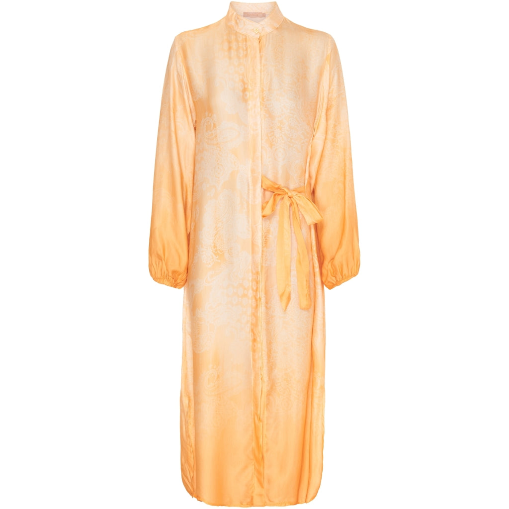 MARTA DU CHATEAU Marta Du Chateau dame kjole 5400 Restudsalg Champagne Print