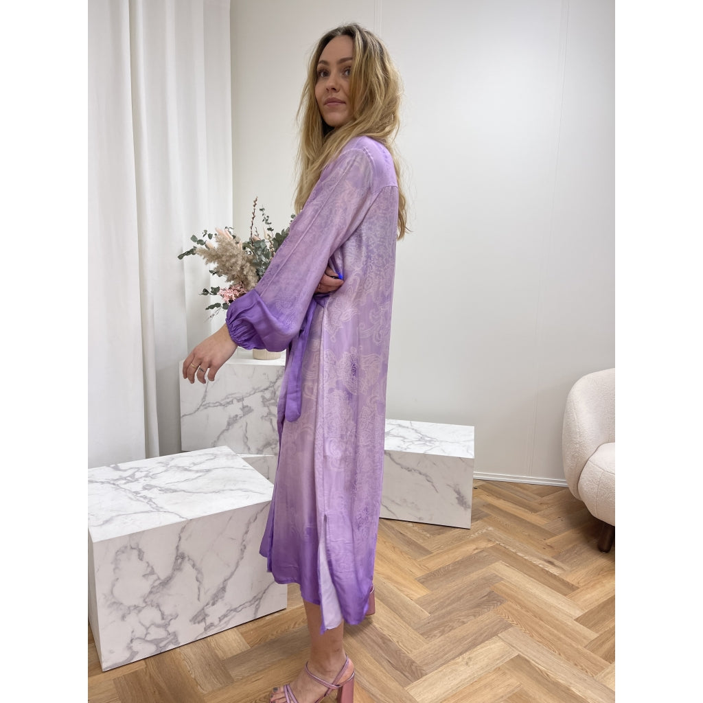 MARTA DU CHATEAU Marta Du Chateau dame kjole 5400 Dress Lilac Print