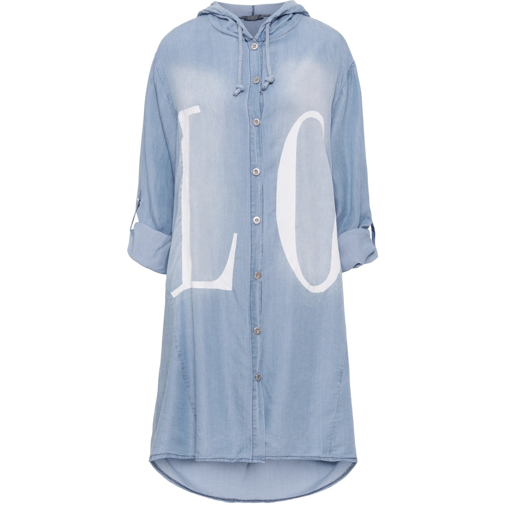 MARTA DU CHATEAU Marta Du Chateau dame kjole 5488 Dress Light blue