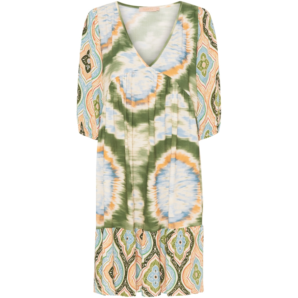 MARTA DU CHATEAU Marta Du Chateau dame kjole 5650 Restudsalg Kaki1034