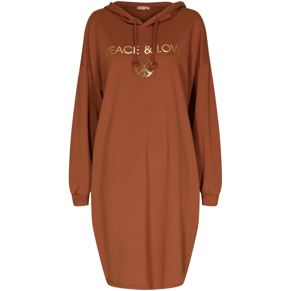 MARTA DU CHATEAU Marta Du Chateau dame kjole A0416 Restudsalg Tabacco